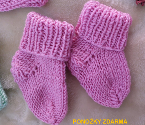 Pletený set pro holčičku 0-3m — foto 2