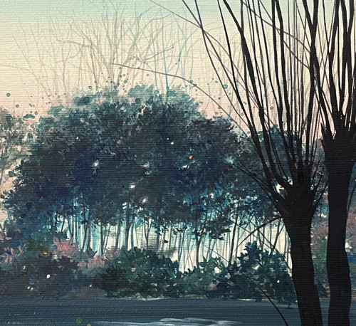 Magická atmosféra - 30x30cm — foto 3