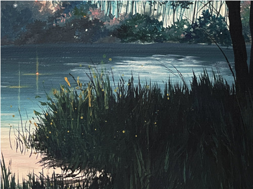 Magická atmosféra - 30x30cm — foto 4