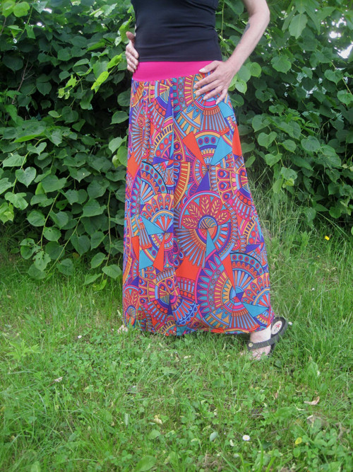 Barevná letní sukně — foto 2