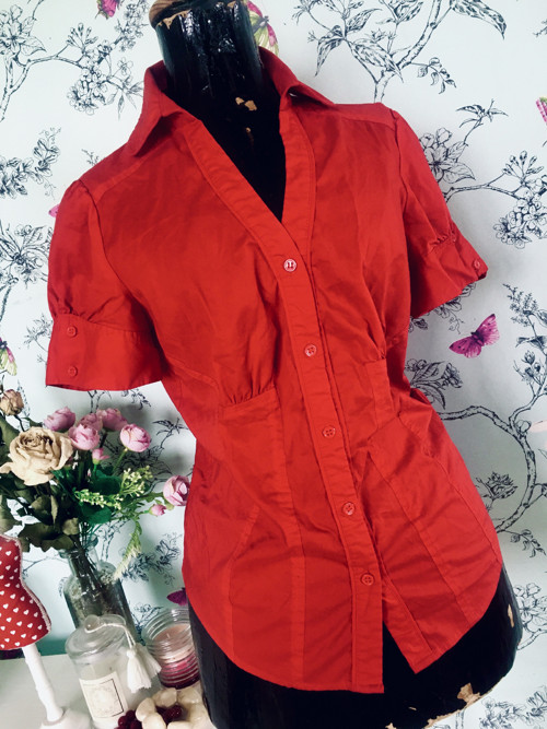 Halenka retro red — foto 3