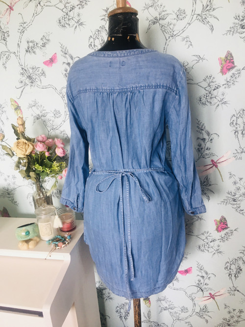 Šaty jeans boho lehoučké letní — foto 4