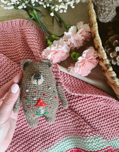 Háčkovaný medvídek — foto 3