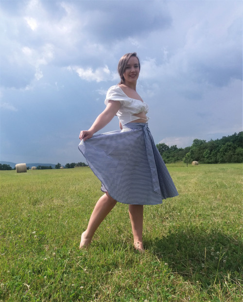 Kolová Midi - Modrá Kanafaska — foto 4