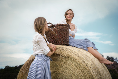 Kolová Midi - Modrá Kanafaska — foto 3