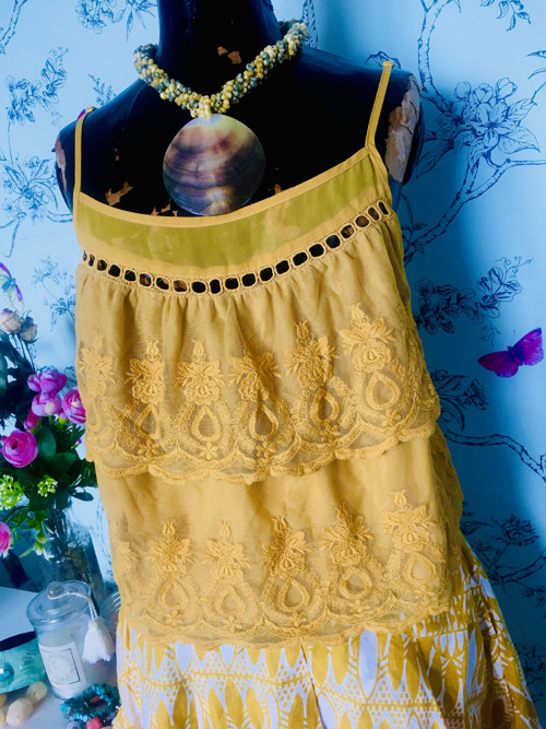 Top boho krajkový — foto 2