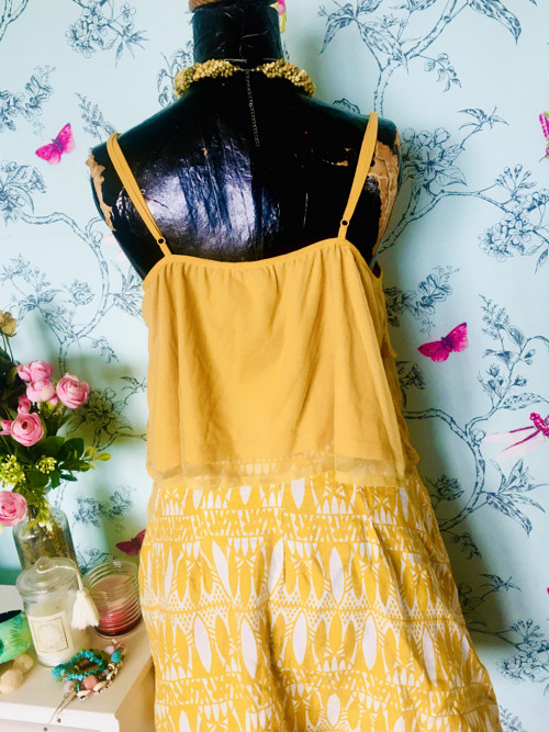 Top boho krajkový — foto 4