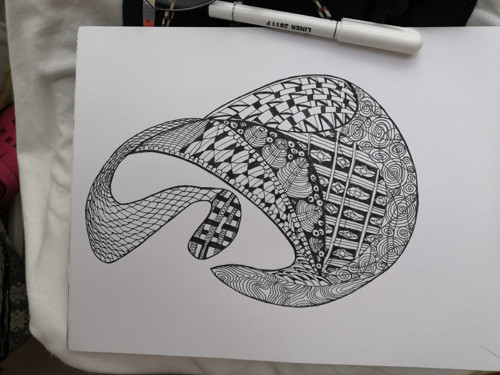 Zentangle art, dokola , dokola — foto 3