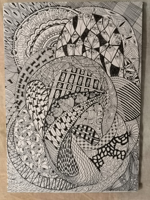 Zentangle art, dokola , dokola — foto 2