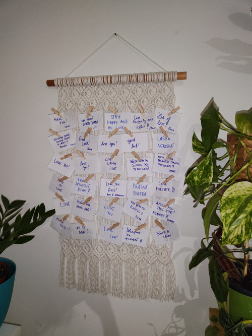 Macramé nástěnka - rezervace pro Krivamyska — foto 2