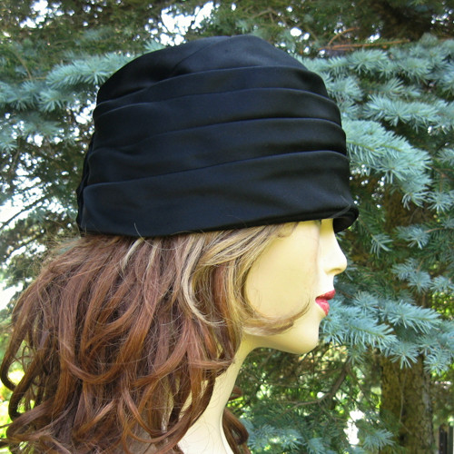Černý turban 17258 — foto 3