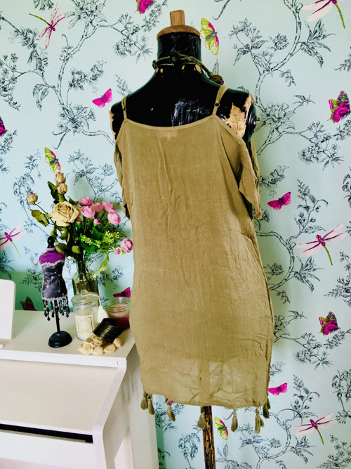 Šaty tunika boho hippie — foto 4