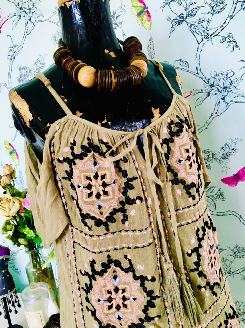 Šaty tunika boho hippie — foto 2