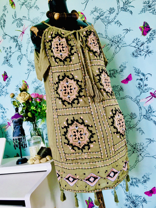 Šaty tunika boho hippie — foto 3
