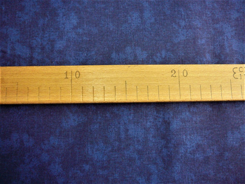 Metráž - tmavě modrý mramor - šíře 140cm — foto 2