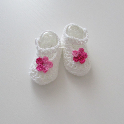 Háčkované botičky (10 cm) — foto 4