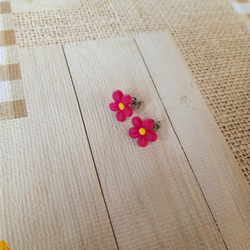 Barevné kytičky do uší — foto 2