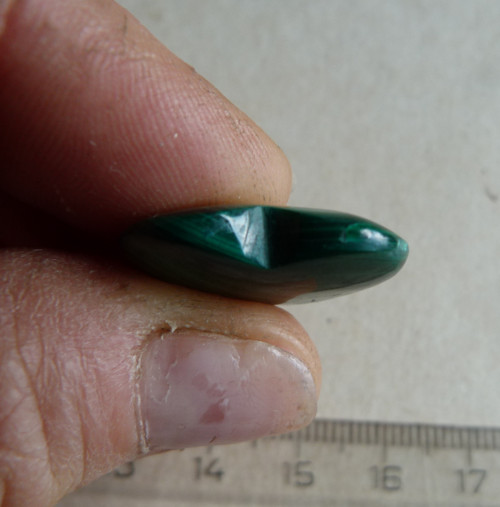 Malachitové srdíčko - 2,3 cm - Extra! — foto 4