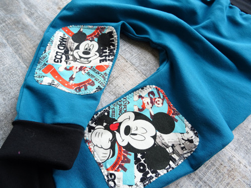 *baggy* Mickey petrol ... rostoucí — foto 2