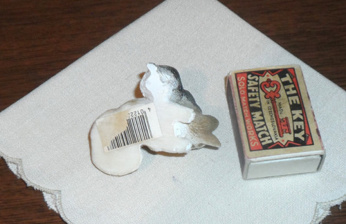 Dekorační keramická miniatura - dvě KOČIČKY — foto 6