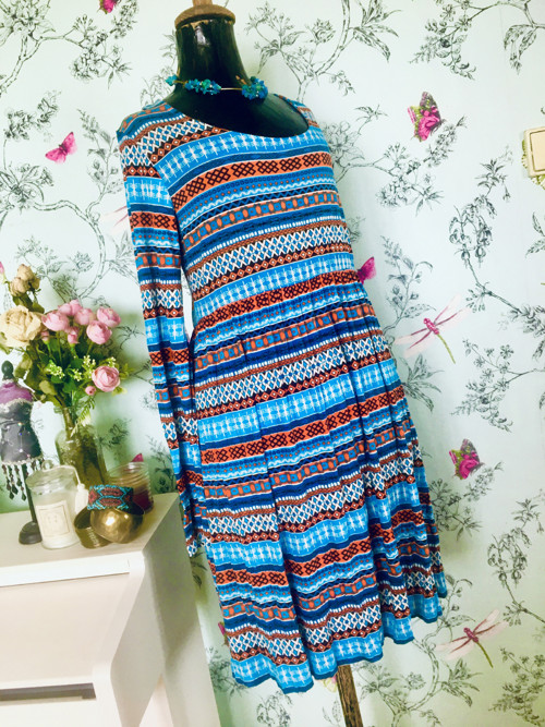Šaty boho aztécké vzory — foto 2