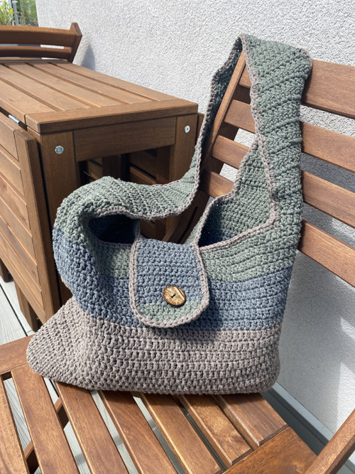 Crossbody taška vícebarevná — foto 2
