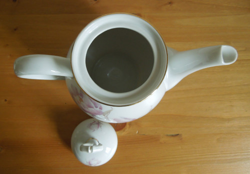 Retro porcelánová konvice — foto 4