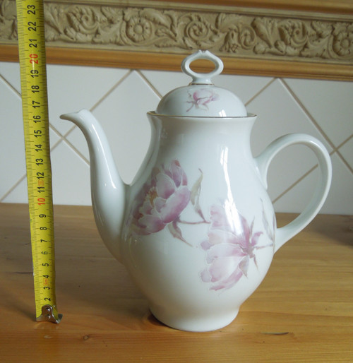 Retro porcelánová konvice — foto 6