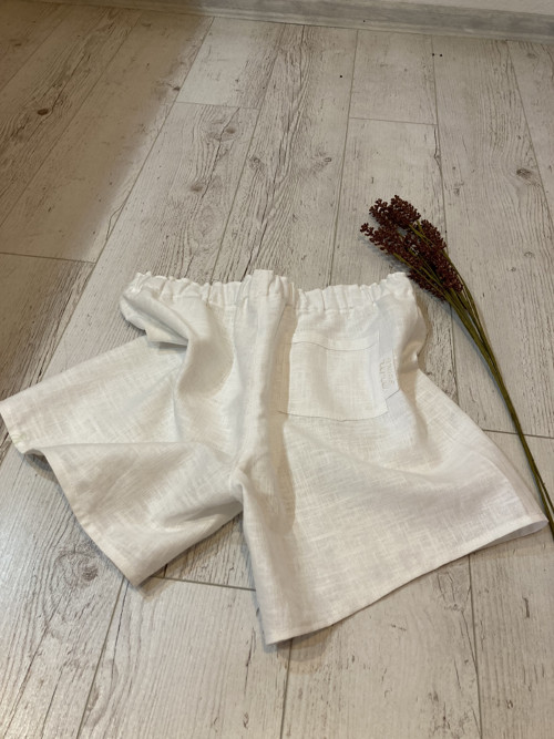 Ľanové GAťuše /BIELE/ — foto 6