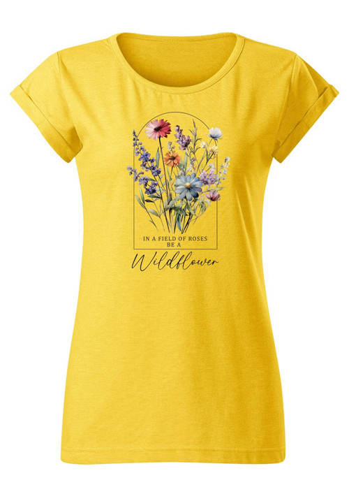 Dámské tričko "Be a wildflower" — foto 3