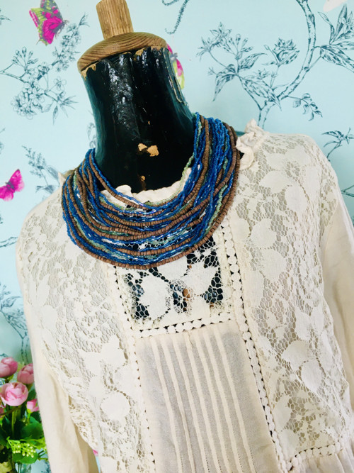 Náhrdelník velkolepý etno&boho — foto 3