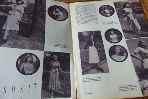 Časopis Žena a móda, číslo 7/1949 — foto 5