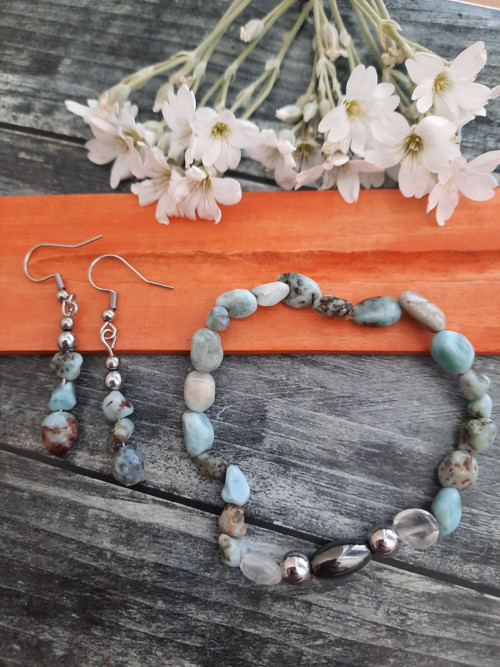 Náramek U MOŘE*larimar — foto 2