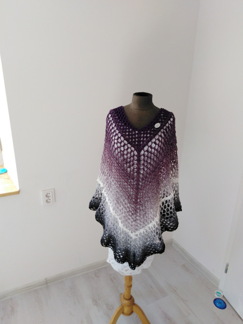 Letní poncho + — foto 3