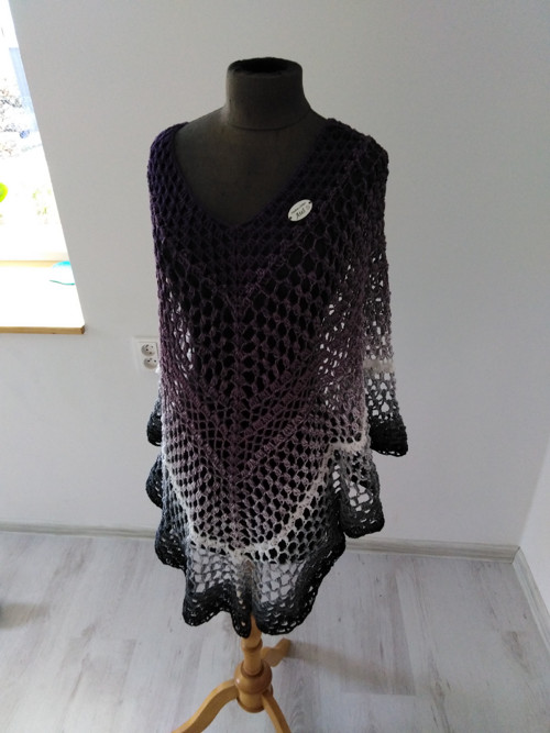 Letní poncho + — foto 4