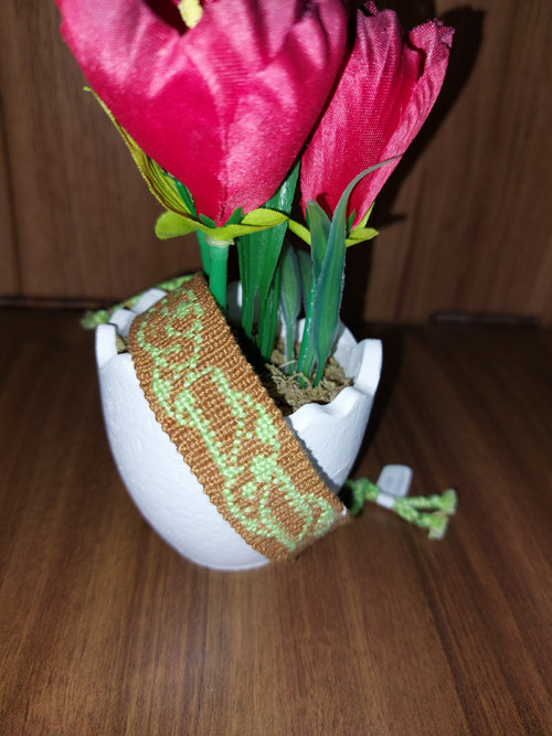 Drhaný náramek s hadem — foto 2