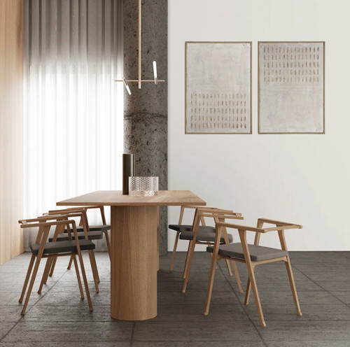 Wabi-sabi beige 70x50 — foto 3