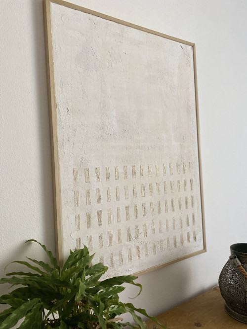 Wabi-sabi beige 70x50 — foto 2