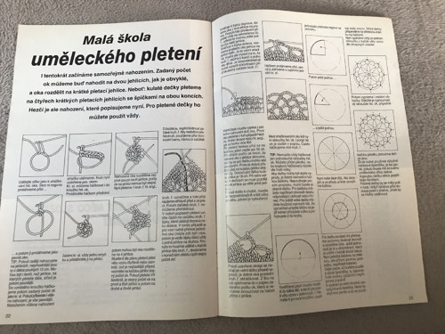 Časopis malá Diana - pletené dečky — foto 2