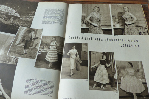 Časopis Žena a móda, číslo 6/1957 — foto 2
