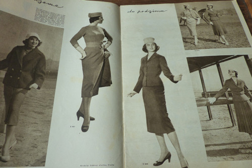 Časopis Žena a móda, číslo 8/1957 — foto 6