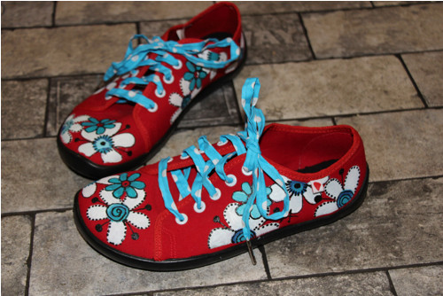 Malované tenisky barefoot vel. 40 — foto 3