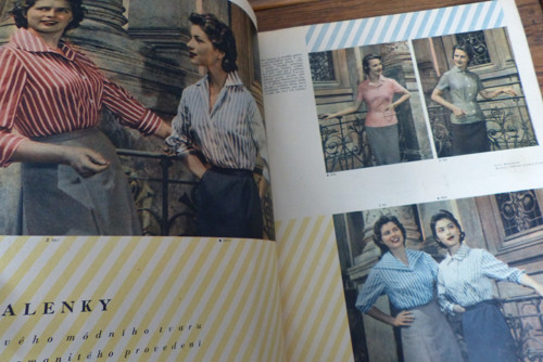 Časopis Žena a móda, číslo 8/1956 — foto 5