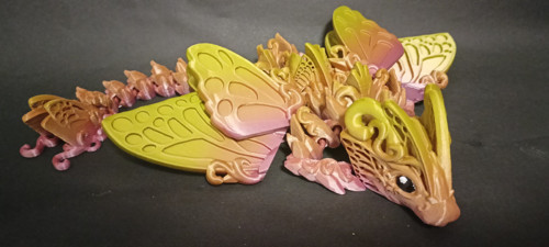 Motýlí Drak - 24 cm - 3D Tisk — foto 4