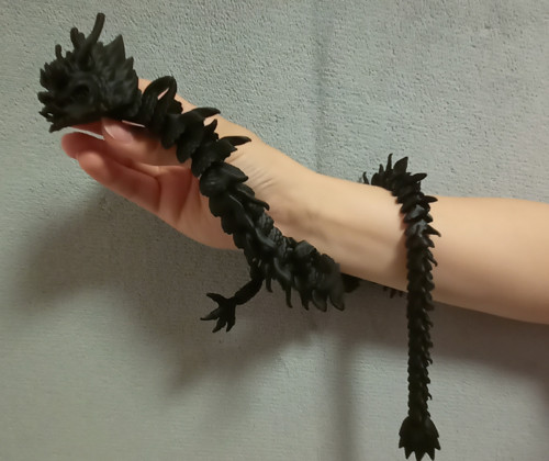 Flexi Imperiální Drak - 51 cm - 3D tisk — foto 4