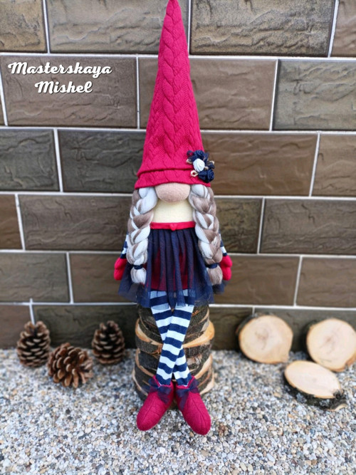 Skandinávsky trpaslík dívka. Gnome — foto 2