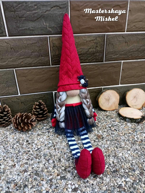 Skandinávsky trpaslík dívka. Gnome — foto 3