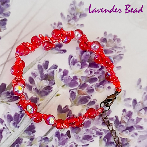 Náramek "Very berry shine" — foto 4