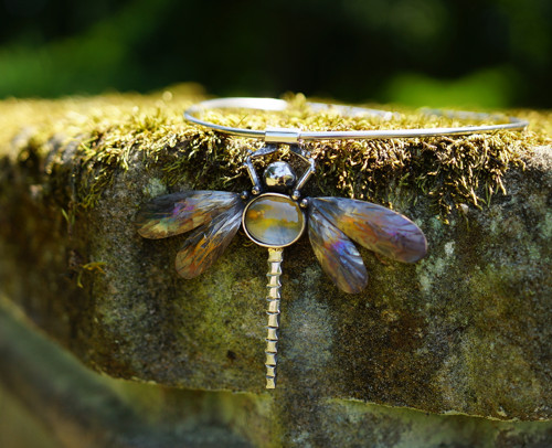 Nerezový náhrdelník... " Dragonfly " — foto 4