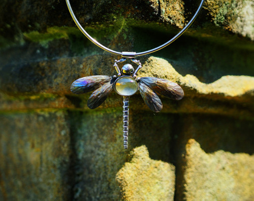 Nerezový náhrdelník... " Dragonfly " — foto 3